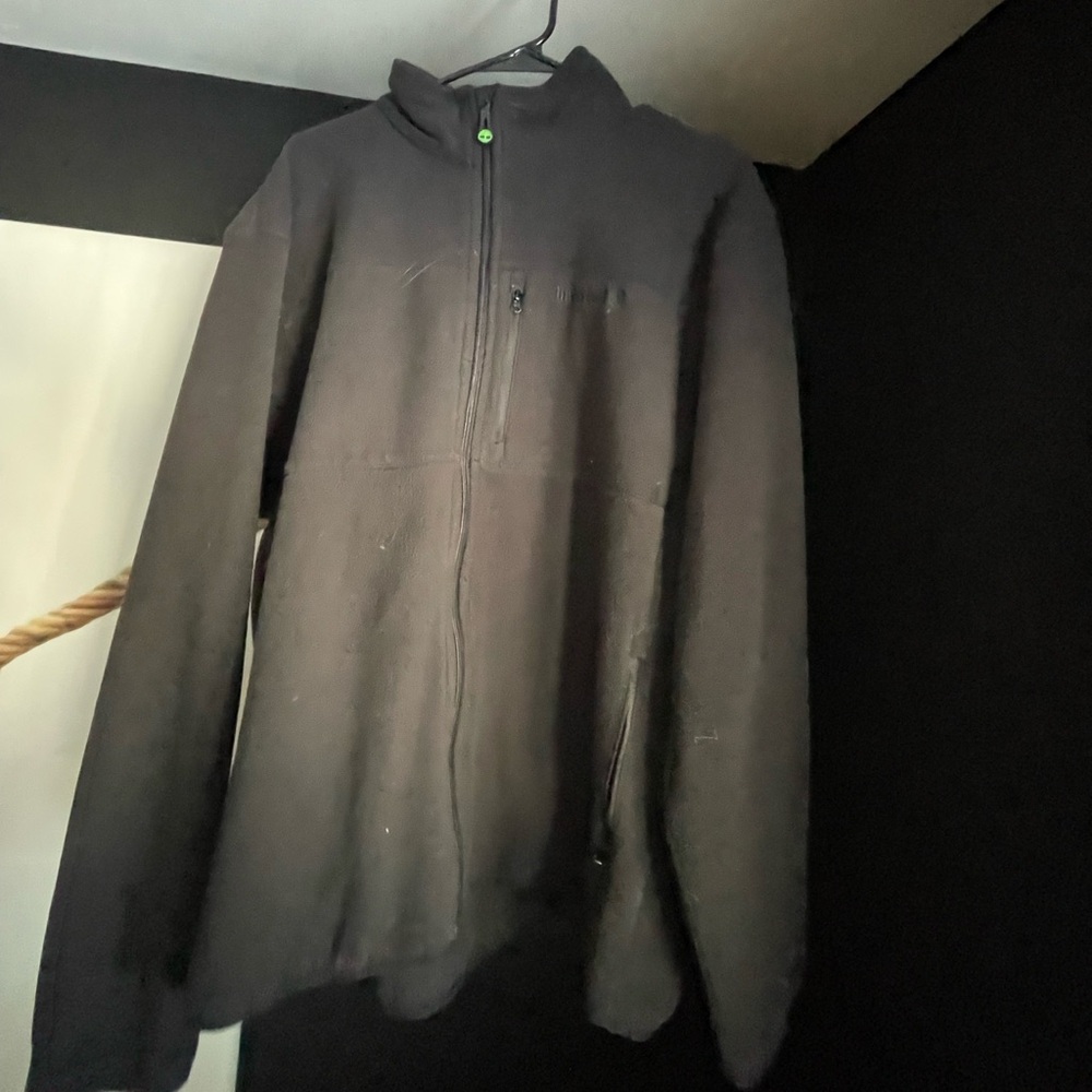 Timberland Men's Black Zip-Up Sweater